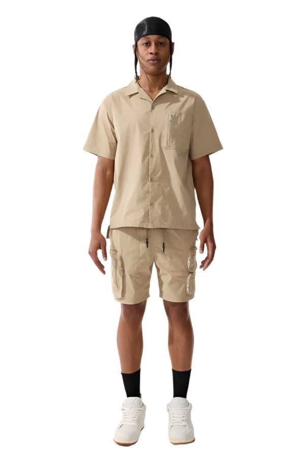 Jordan Craig Retro Savanna Shorts - Khaki