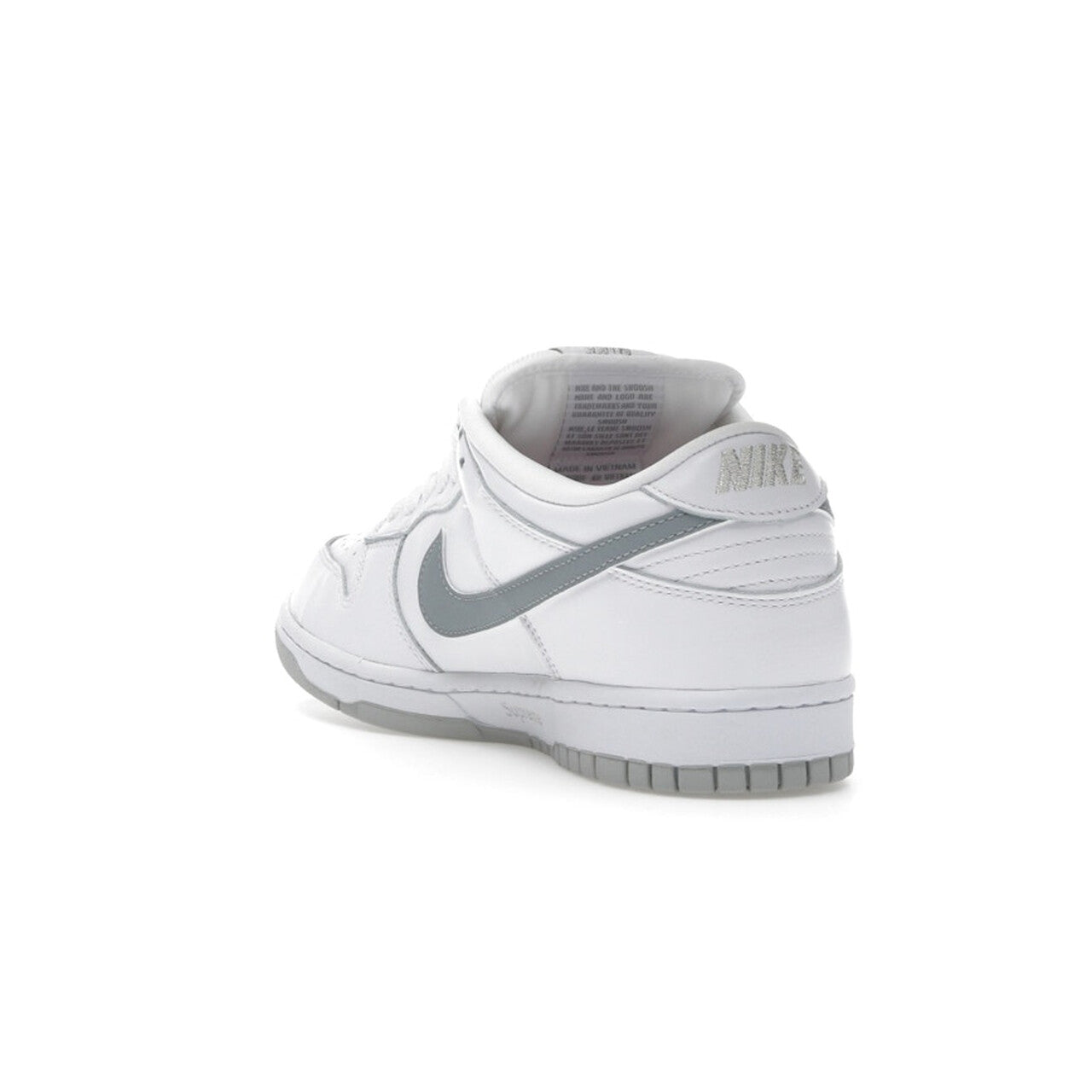 Nike SB Dunk Low Supreme 94 - White Metallic Silver