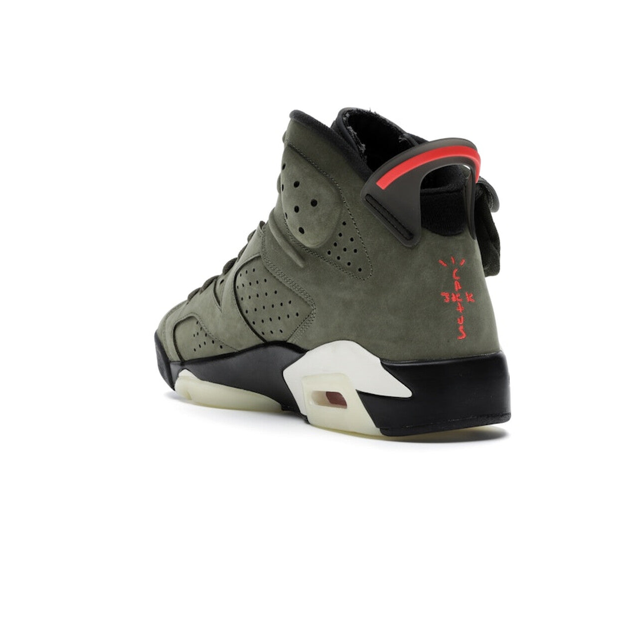 Nike Air Jordan x Travis Scott 6 Retro - Medium Olive / Infrared Black