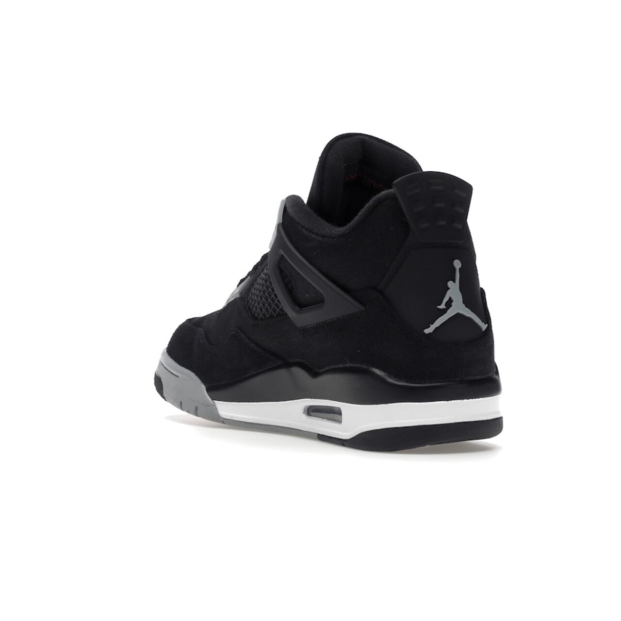 Nike Air Jordan 4 Retro SE "Black Canvas" - Black / Light Steel Grey / White