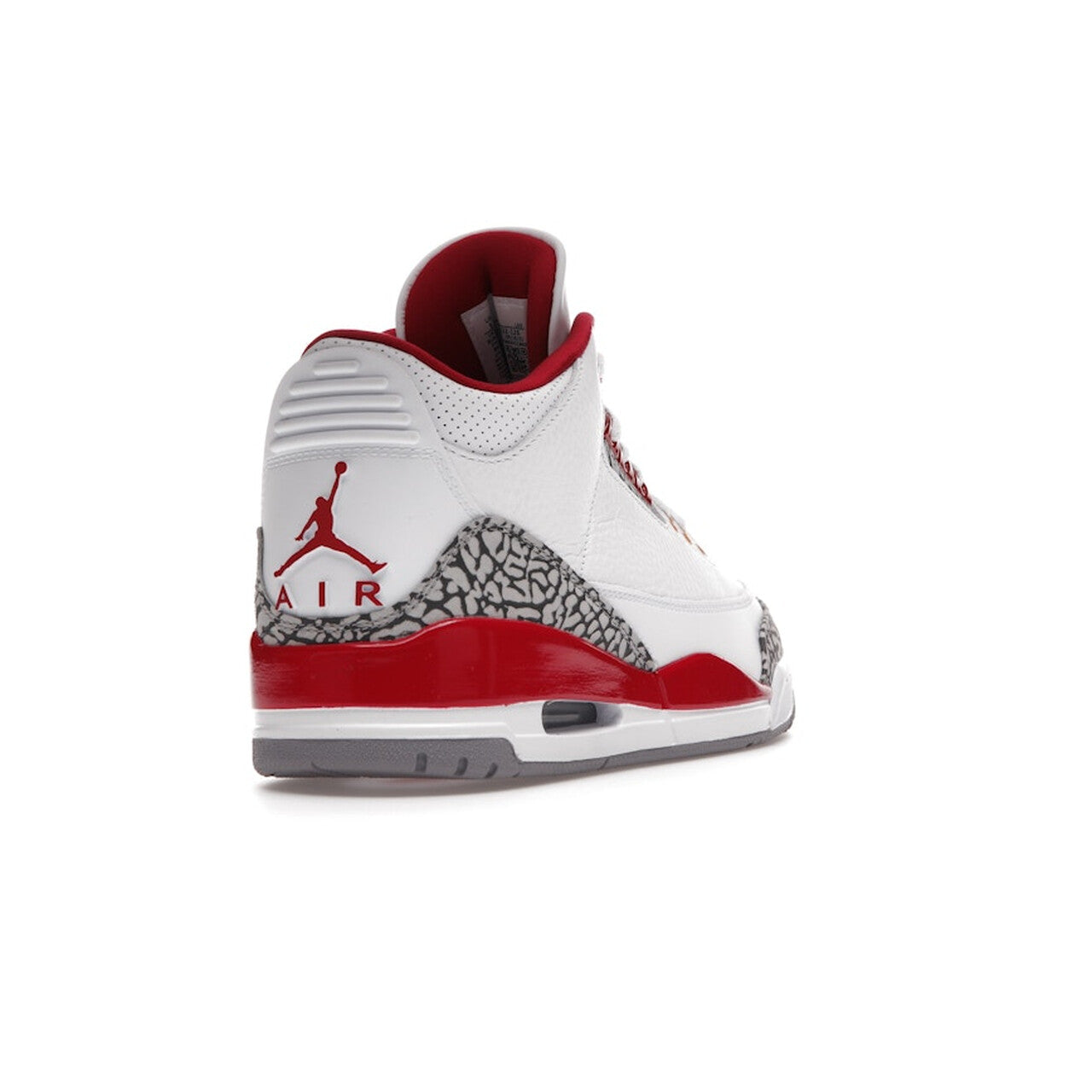 Nike Air Jordan 3 Retro "Cardinal Red" - White / Light Curry