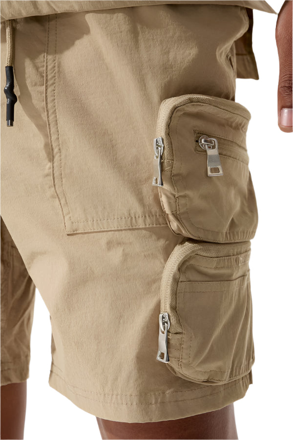 Jordan Craig Retro Savanna Shorts - Khaki