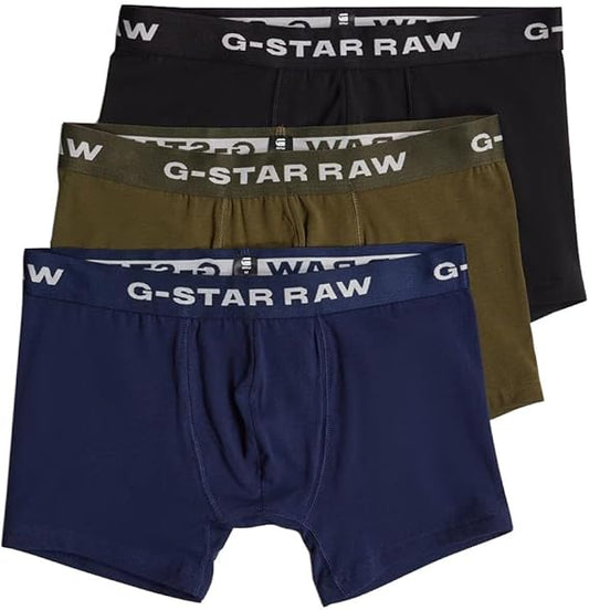 G-Star Raw Boxer 3pck-Black/Blue/Olive