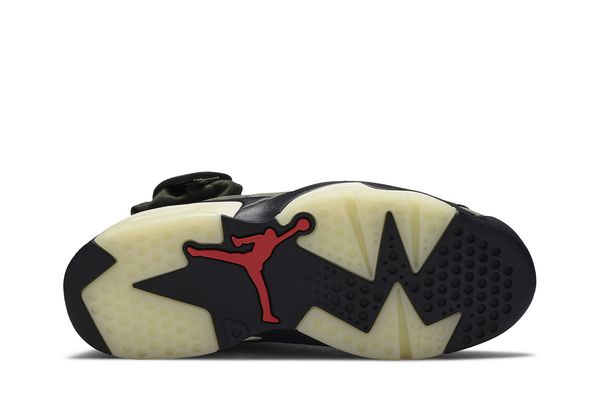 Nike Air Jordan x Travis Scott 6 Retro - Medium Olive / Infrared Black