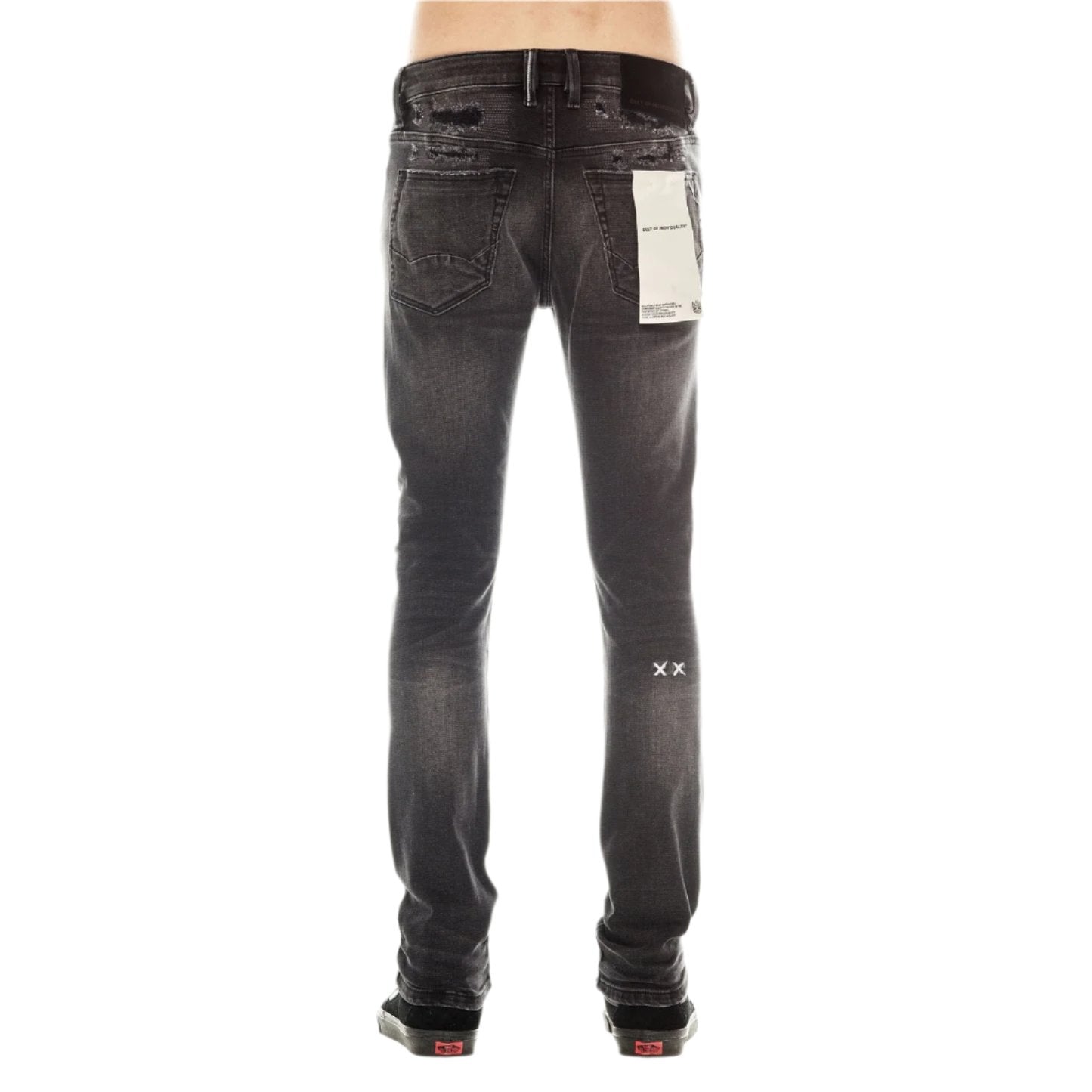 Cult Of Individuality Punk Super Skinny Jeans -Sterling