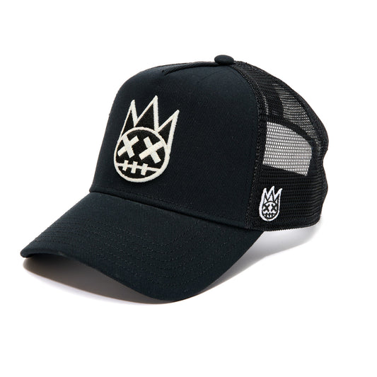 Cult Of Individuality Glow In The Dark Shimuchan Logo Mesh Back Trucker Hat-Glow