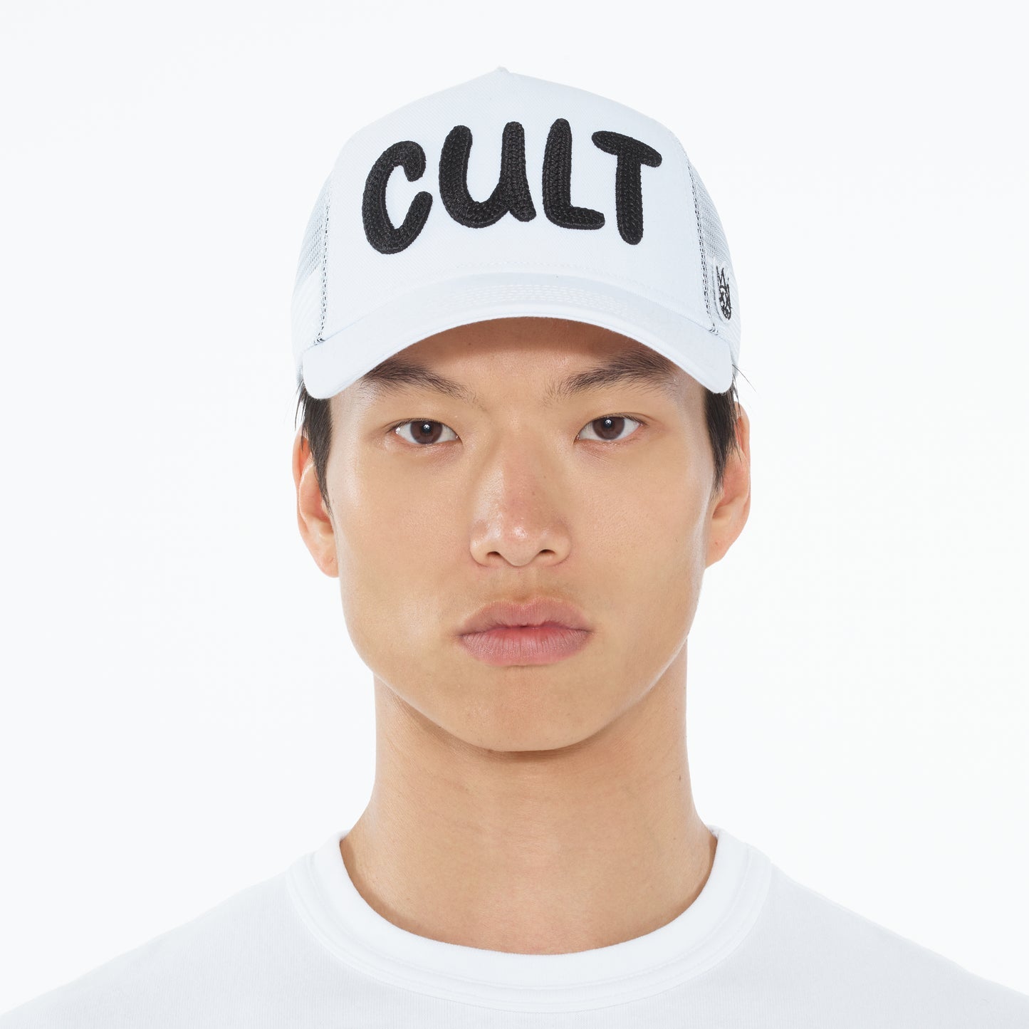Cult Of Individuality Cult Chain Logo Hat-White