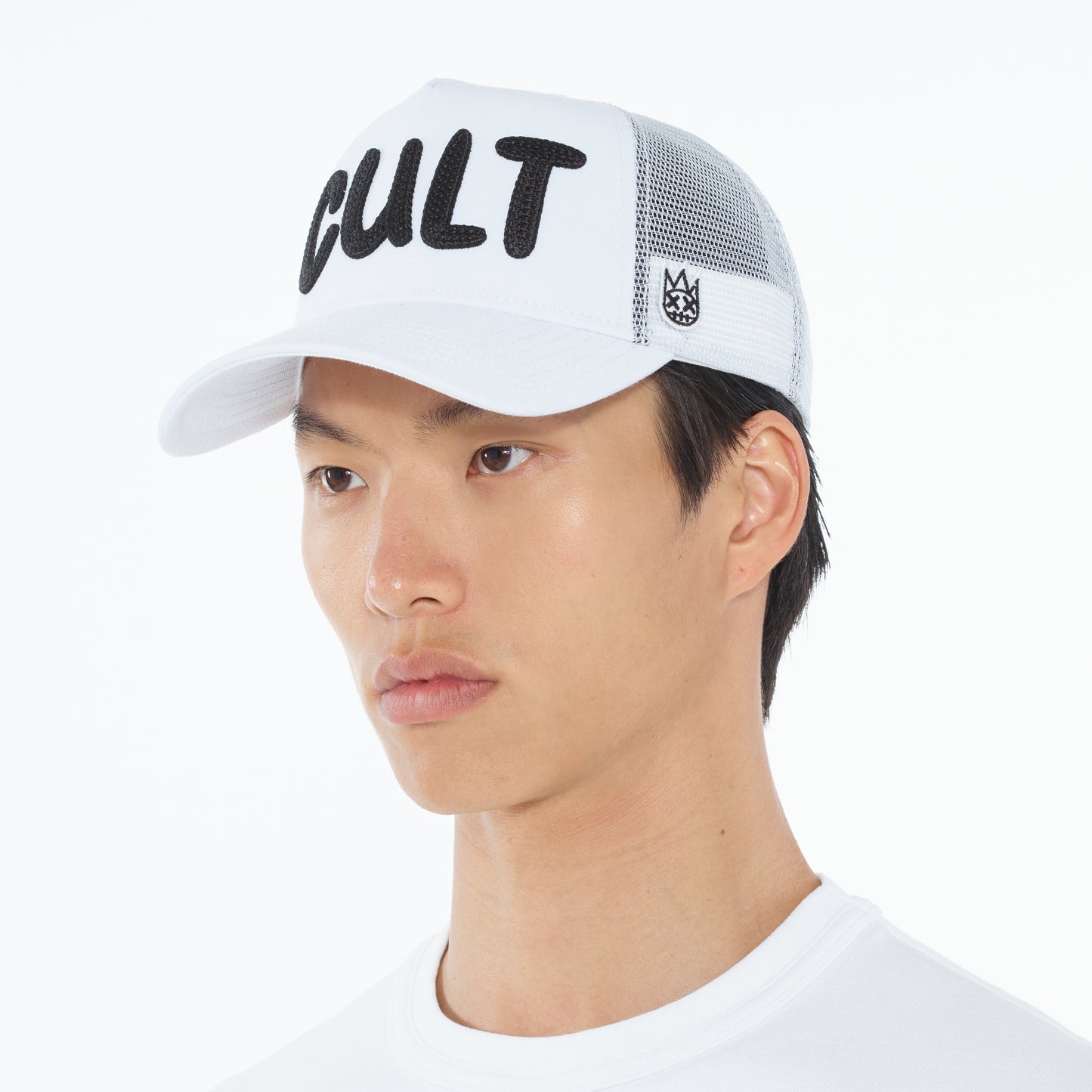 Cult Of Individuality Cult Chain Logo Hat-White