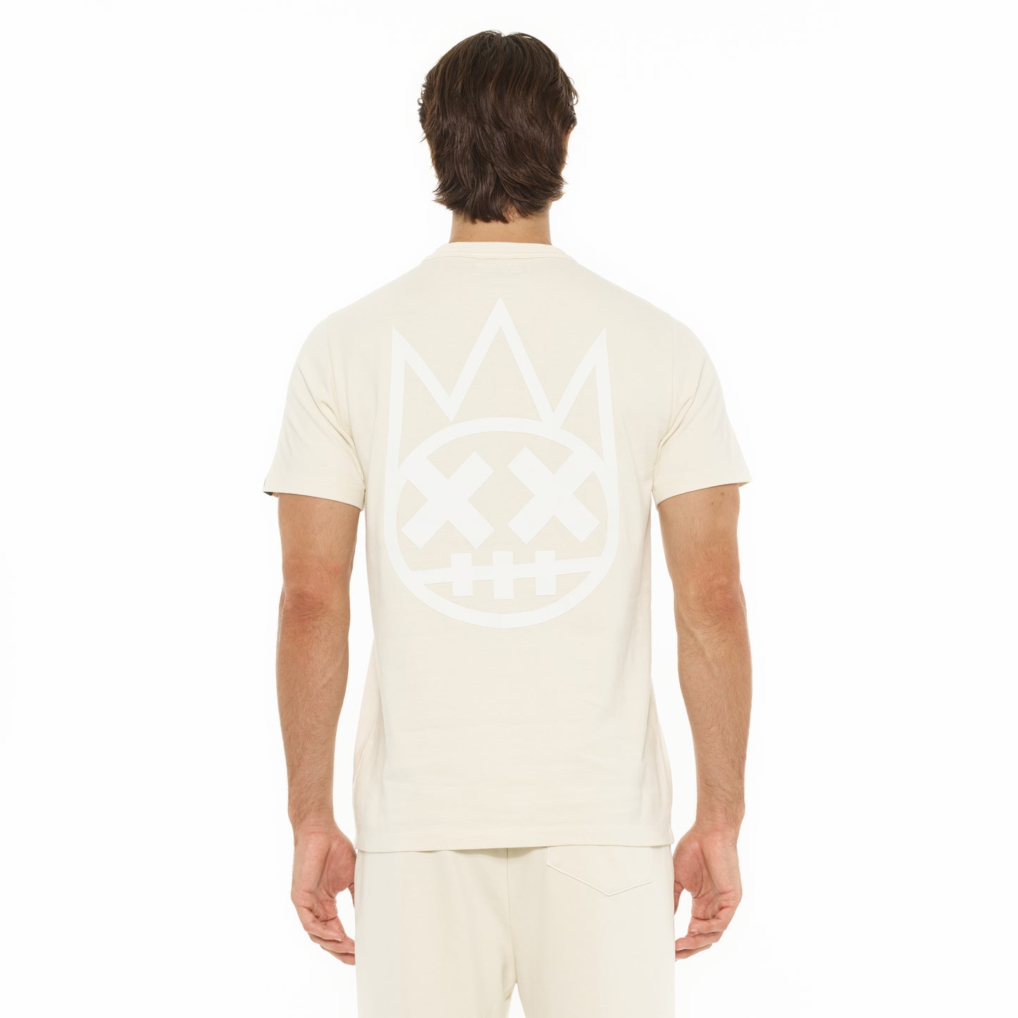 Cult Of Individuality Heavyweight Short Sleeve Tee Shimuchan Logo-Winter White