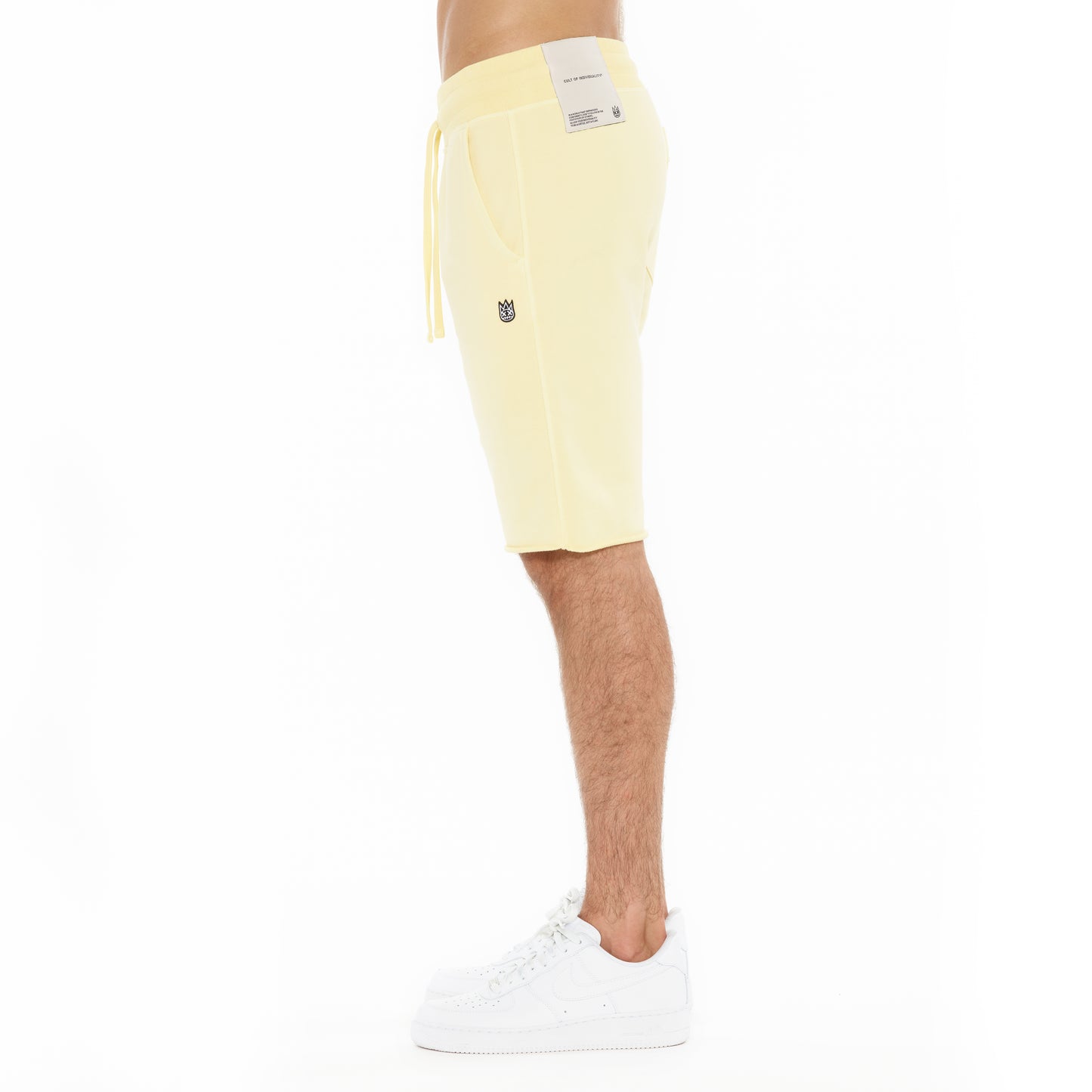 Cult Of Individuality French Terry Sweatshorts-Banana