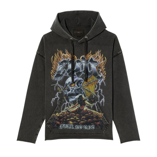 Cult Of Individuality Pullover Novelty Hoodie-Vintage Charcoal