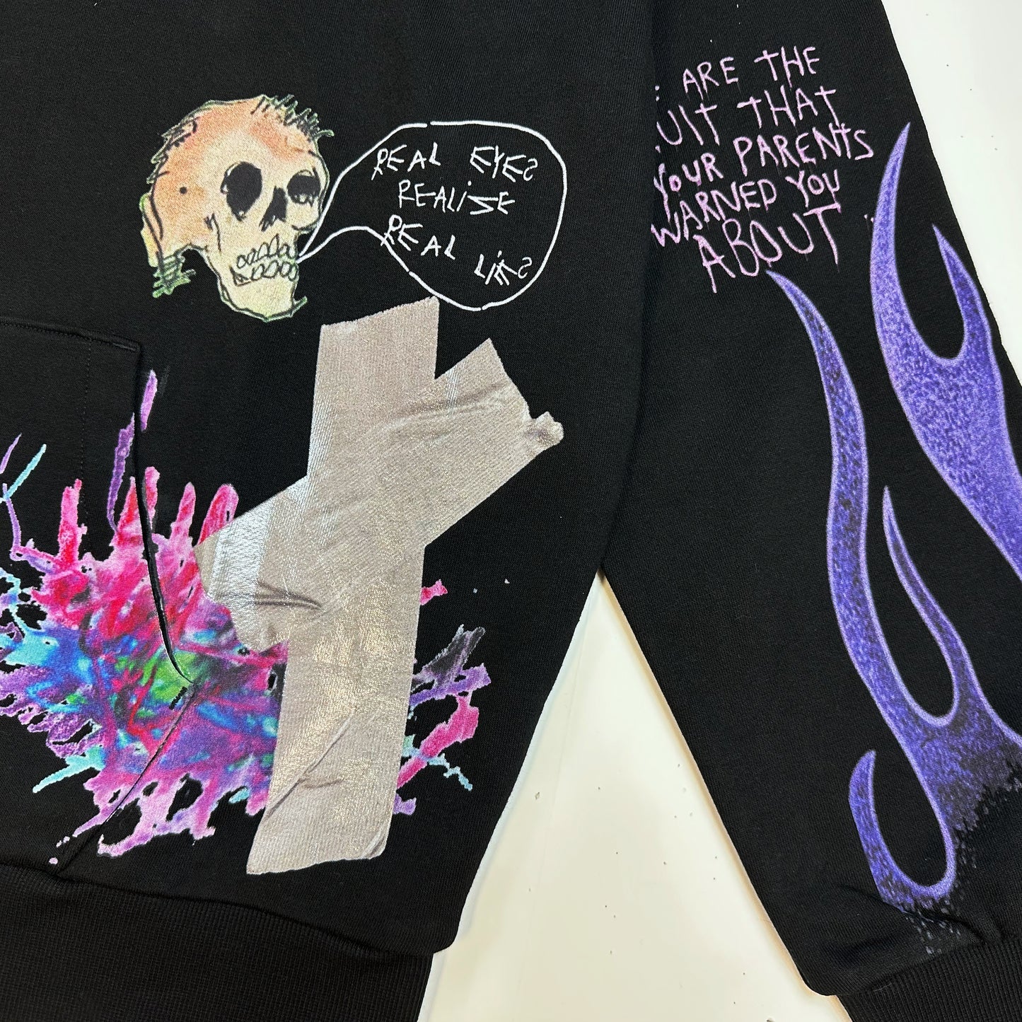 Cult Of Individuality Pullover Novelty Hoodie-Black