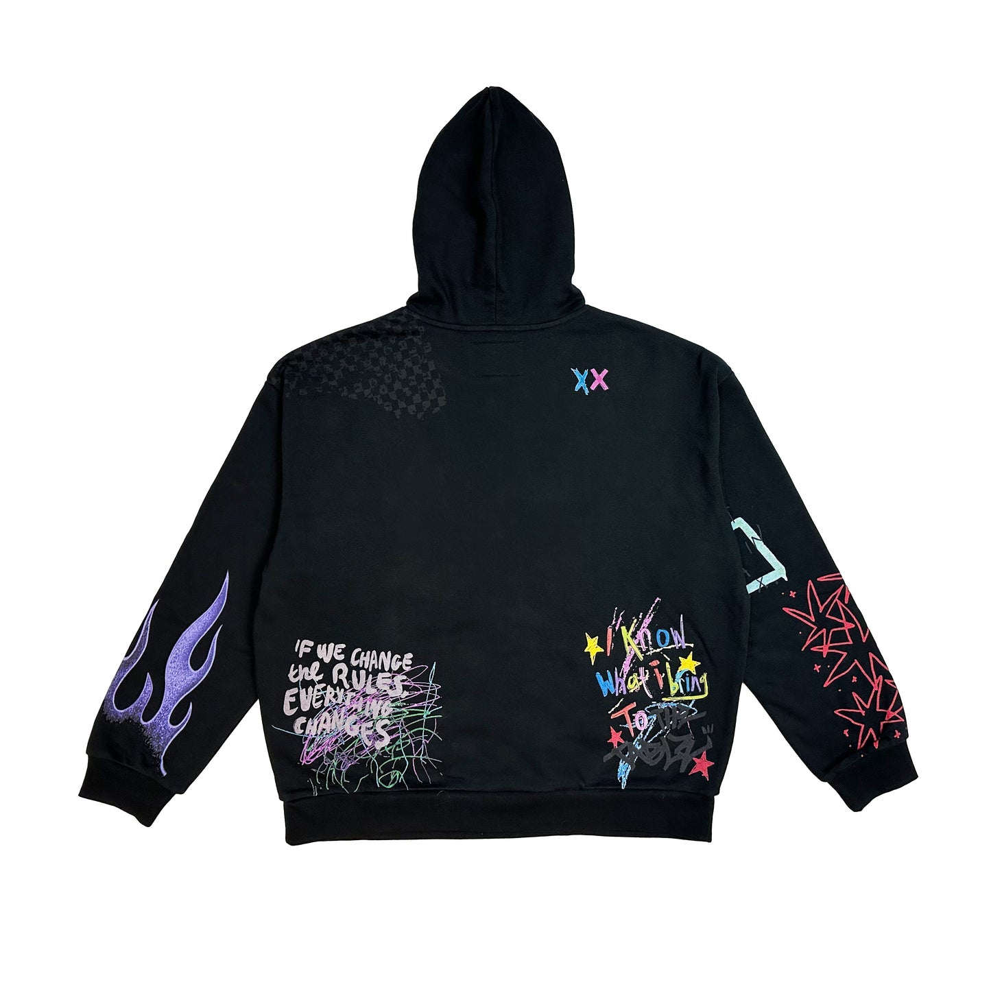 Cult Of Individuality Pullover Novelty Hoodie-Black