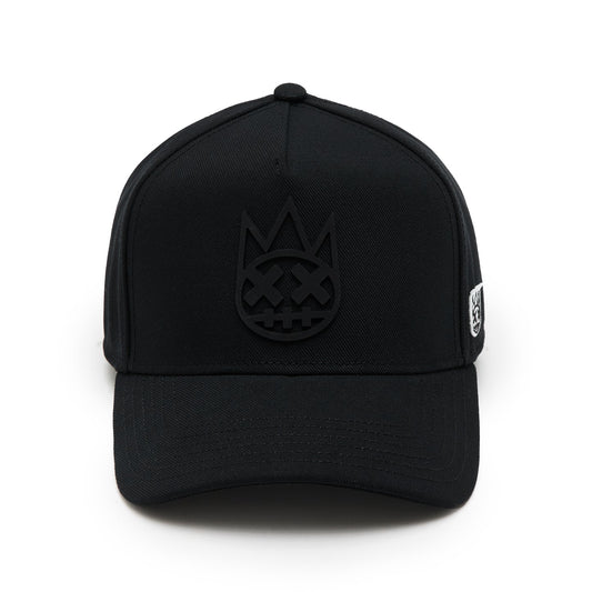 Cult Of Individuality Logo Mesh Back Trucker Hat "Shimuchan"-Black