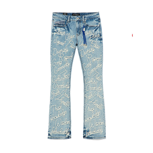 Cult Of Individuality Lenny Bootcut 603 Jeans-Acid