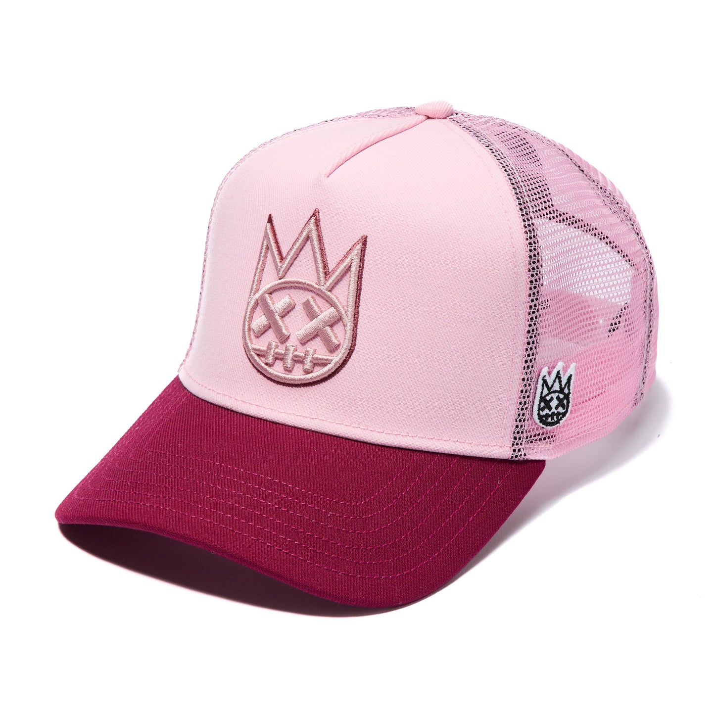 Cult Of Individuality Logo Mesh Back Trucker Hat-Potpourri