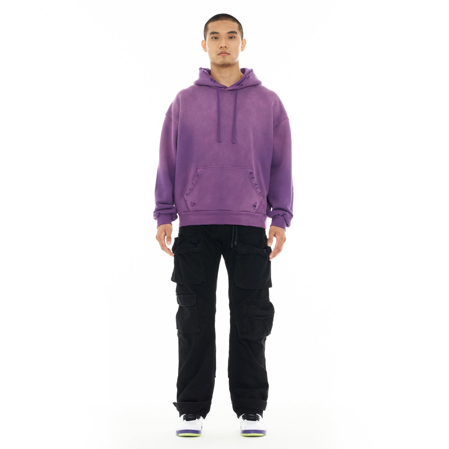 Cult Of Individuality Pullover Sweatshirt "Core" 620 Grams-Dusty Lavender
