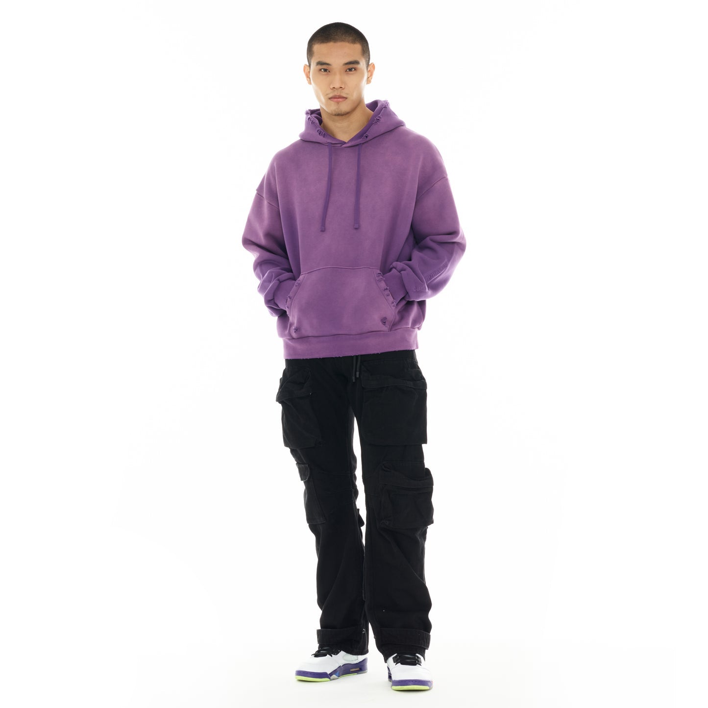 Cult Of Individuality Pullover Sweatshirt "Core" 620 Grams-Dusty Lavender