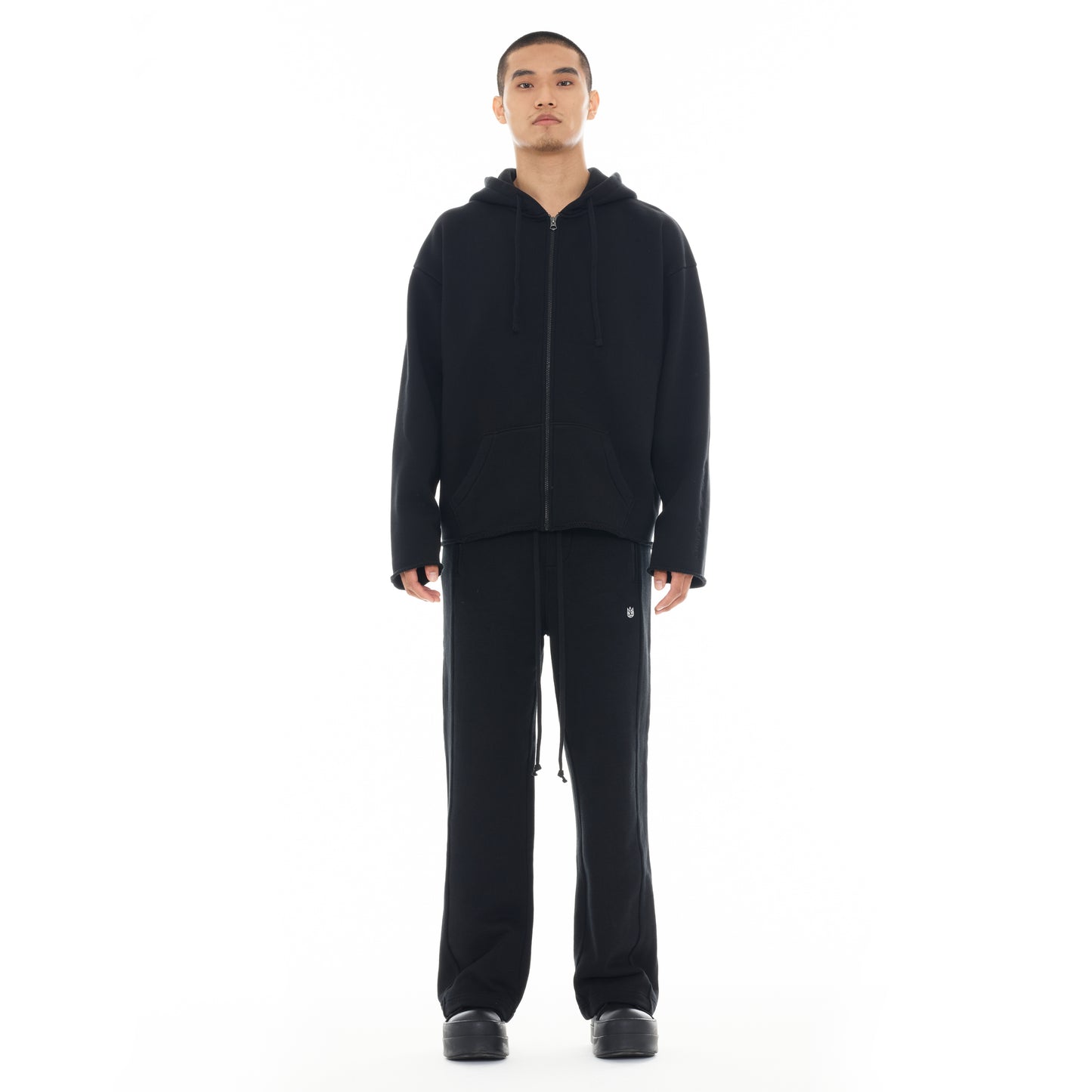 Cult Of Individuality Oversized Sweatpants-Black