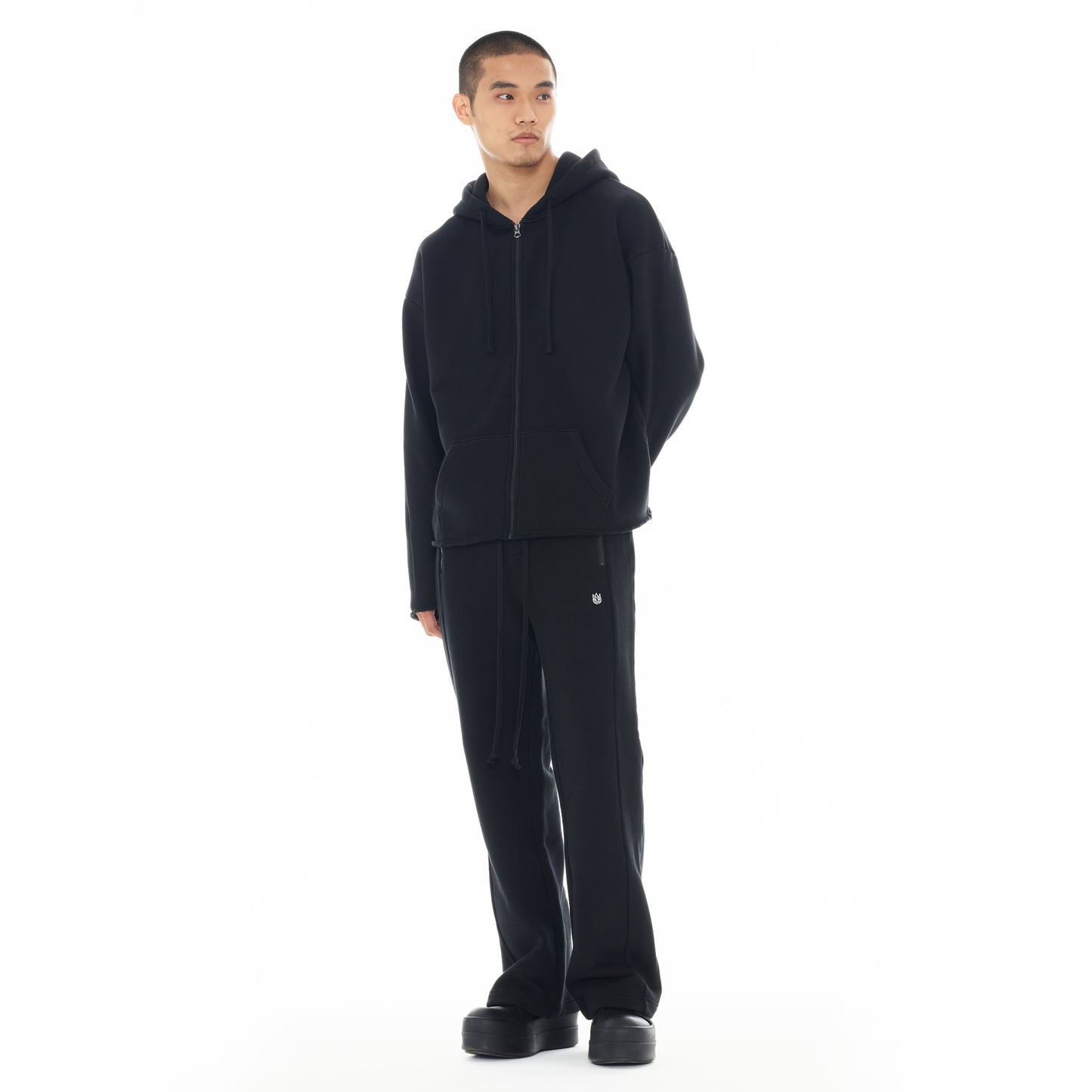 Cult Of Individuality Oversized Sweatpants-Black