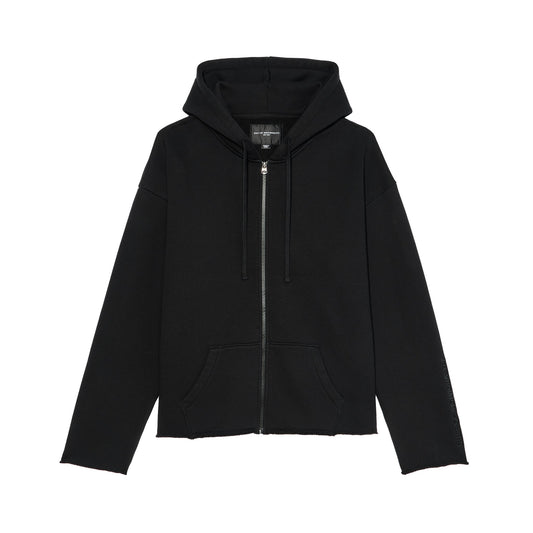 Cult Of Individuality Zip Hooded Sweatshirt "Core" 620 Grams-Black