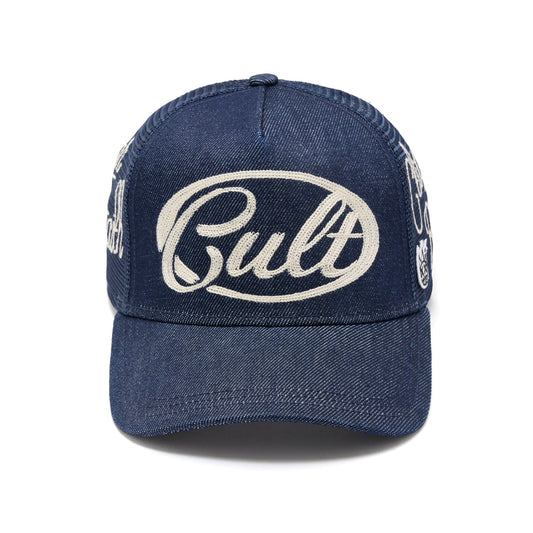 Cult Of Individuality Mesh Back Trucker Hat "Community"-Raw