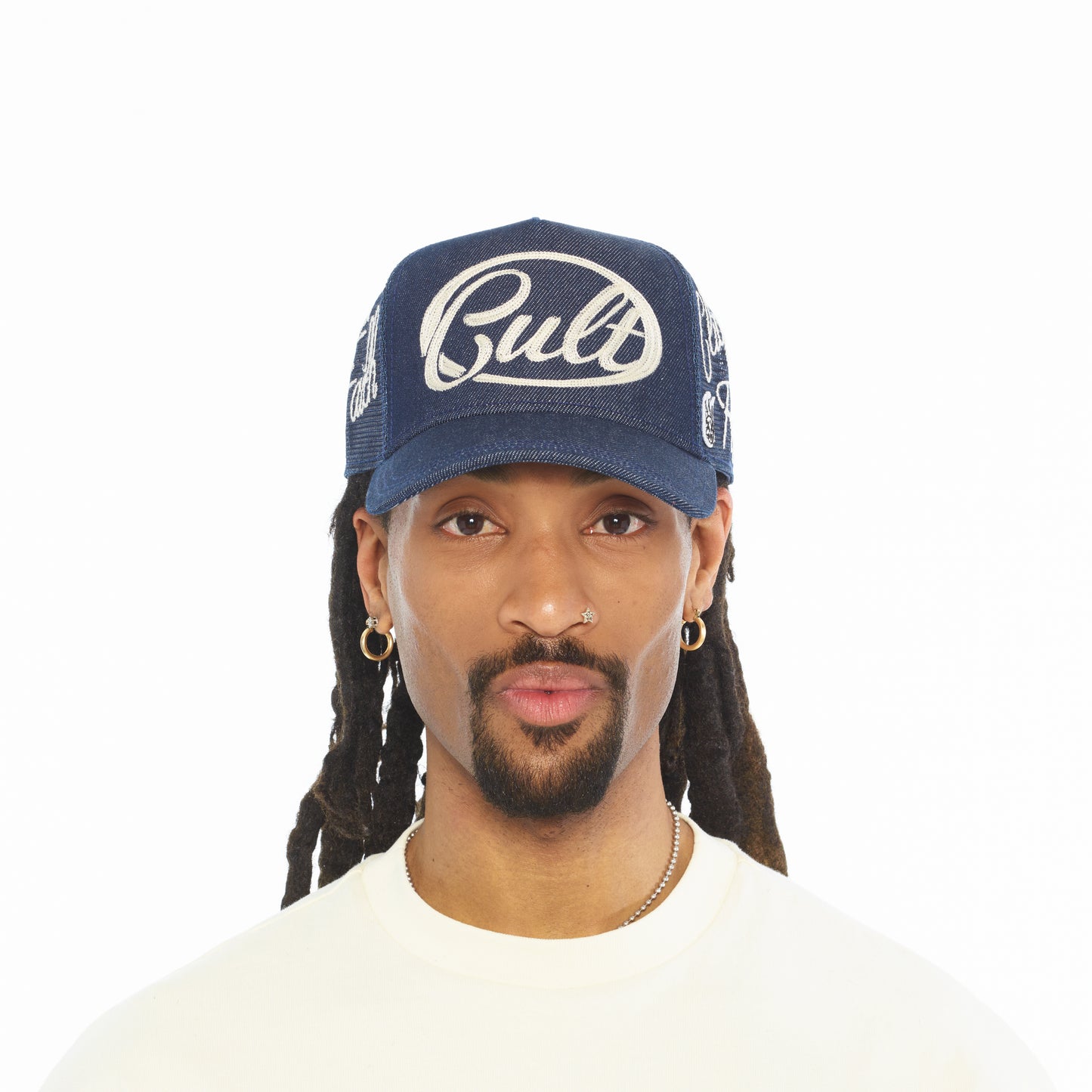 Cult Of Individuality Mesh Back Trucker Hat "Community"-Raw
