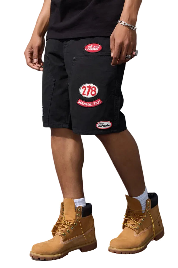 Jordan Craig Retro The Re-Up Shorts-Black