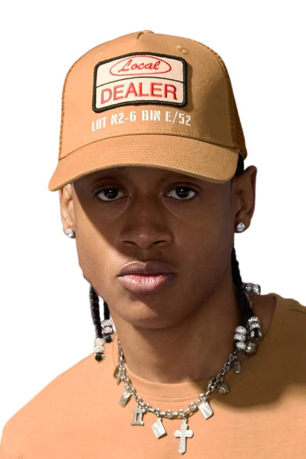 Jordan Craig The Re-Up Trucker Hat-Wheat
