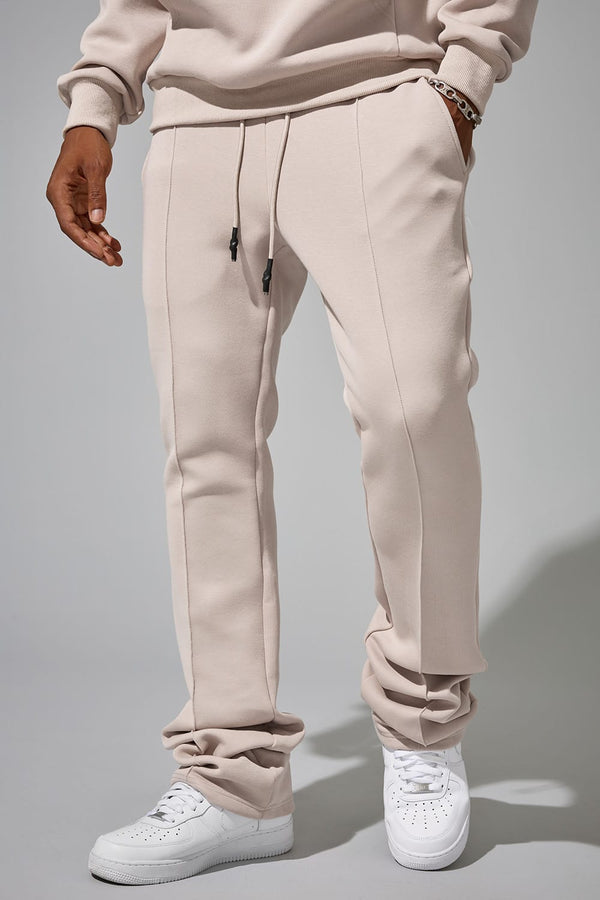 Jordan Craig Greatness Pleated Stacked Pants-Sand