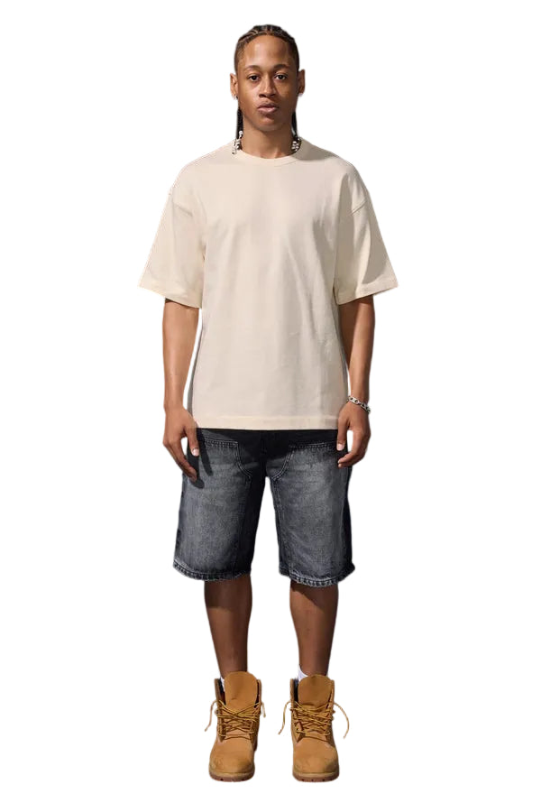 Jordan Craig Heavyweight Oversized T-Shirt-Cream