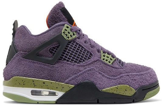 Wmns Air Jordan 4 Retro 'Canyon Purple'-Canyon Purple/Safety Orange