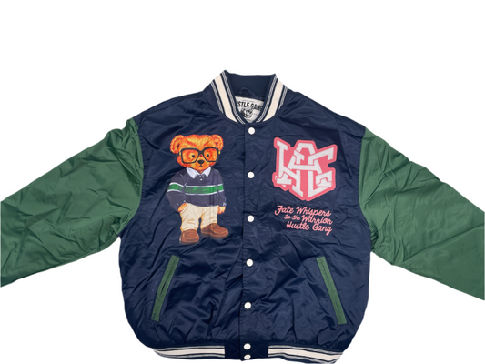 Hustle Gang Surpassed Jacket- Navy Blazer