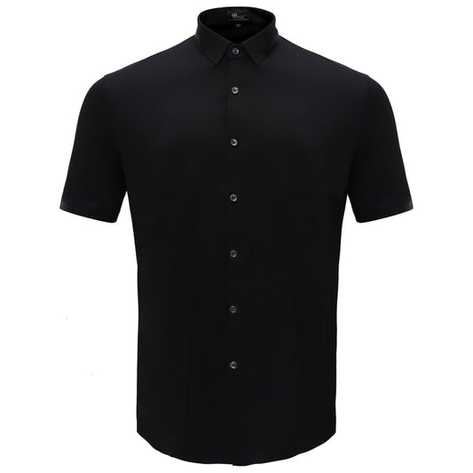Barocco Risky Business Button-Up-Black