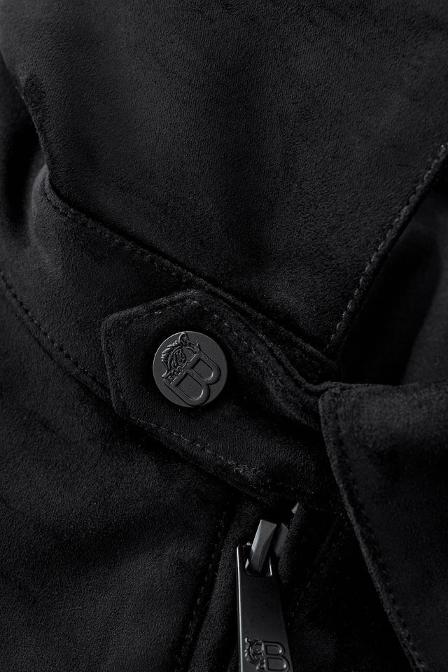 Barocco Helix Utility Zip Jacket-Black