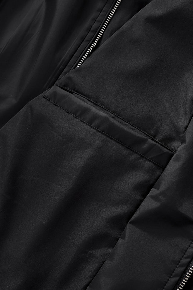 Barocco AeroLite Nylon Zip Jacket-Black