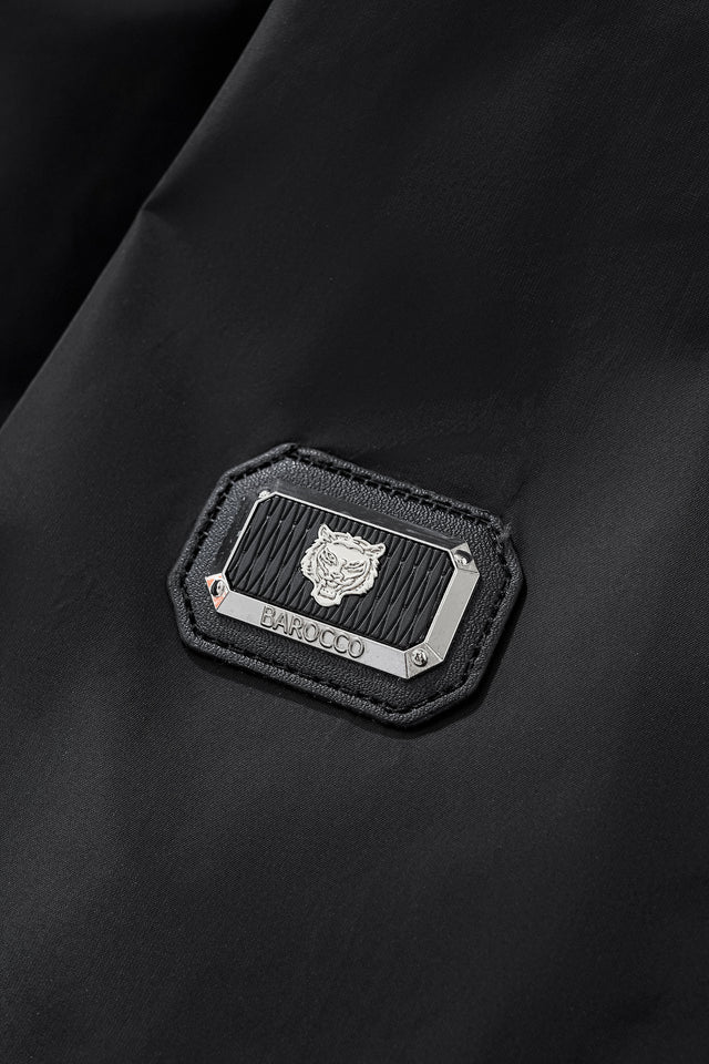 Barocco AeroLite Nylon Zip Jacket-Black
