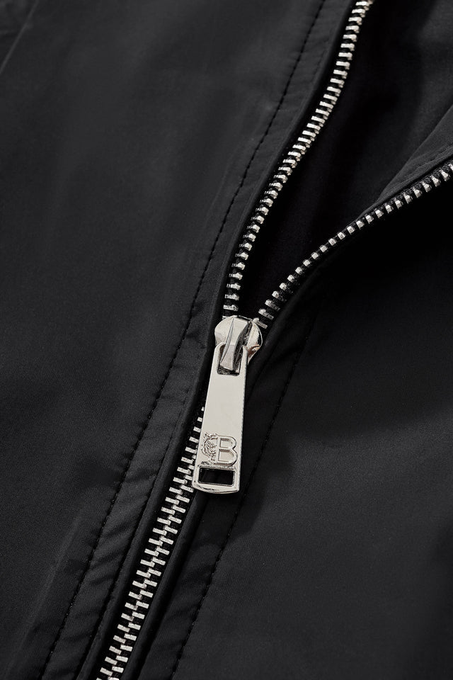 Barocco AeroLite Nylon Zip Jacket-Black