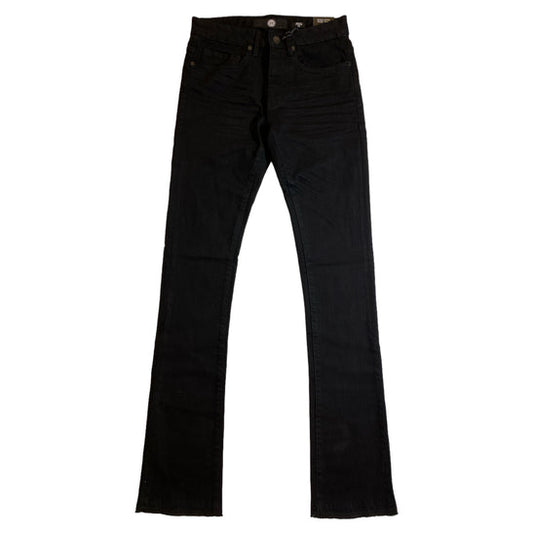 Jordan Craig Martin Stacked Clean Flare Denim-Black