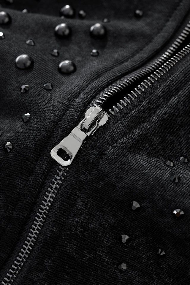 Barocco Midnight Roar Sweatsuit Century Penthouse-Black