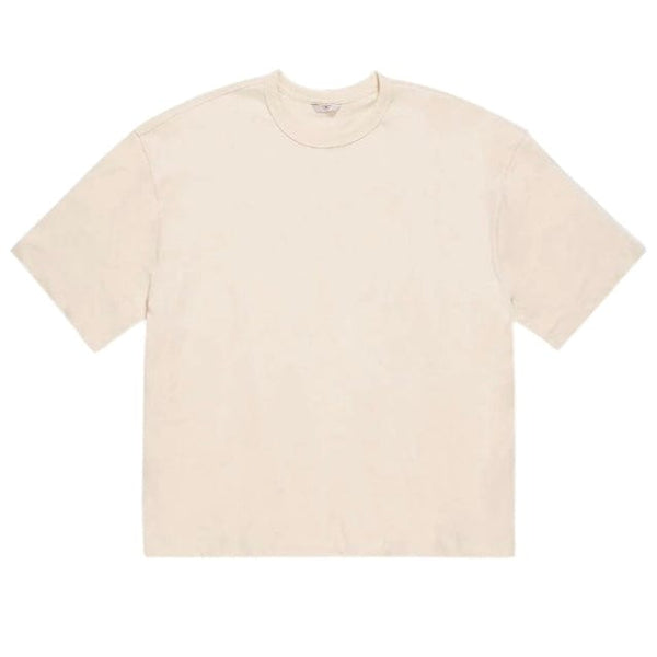 Jordan Craig Heavyweight Boxy Cropped T-Shirt - Cream