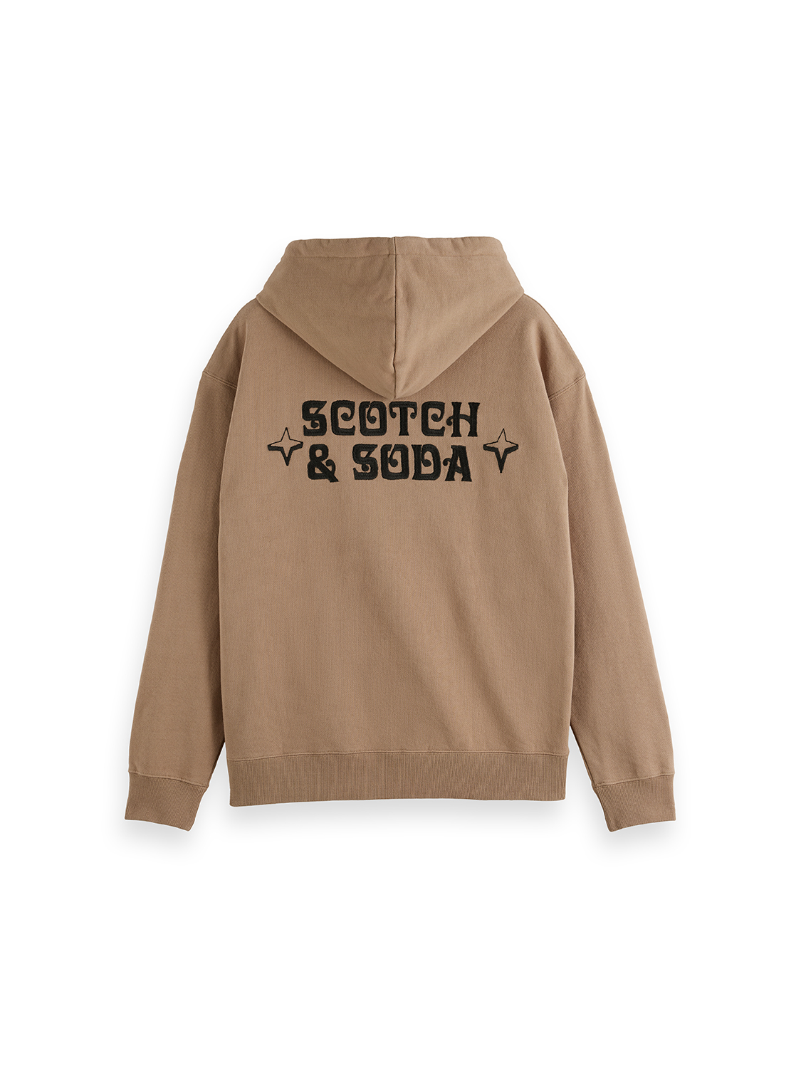 Scotch & Soda Front And Back Artwork Relaxed-Fit Artwork Hoodie-Amphora