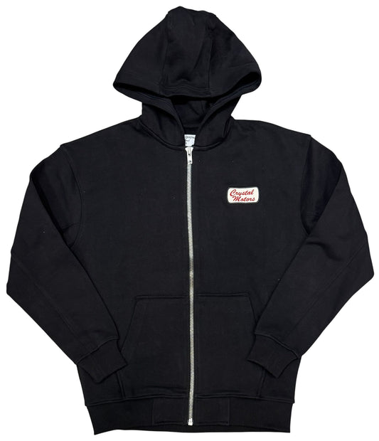 Liquid Crystal Liquid Motors Service Zip Up Hoodie-Black