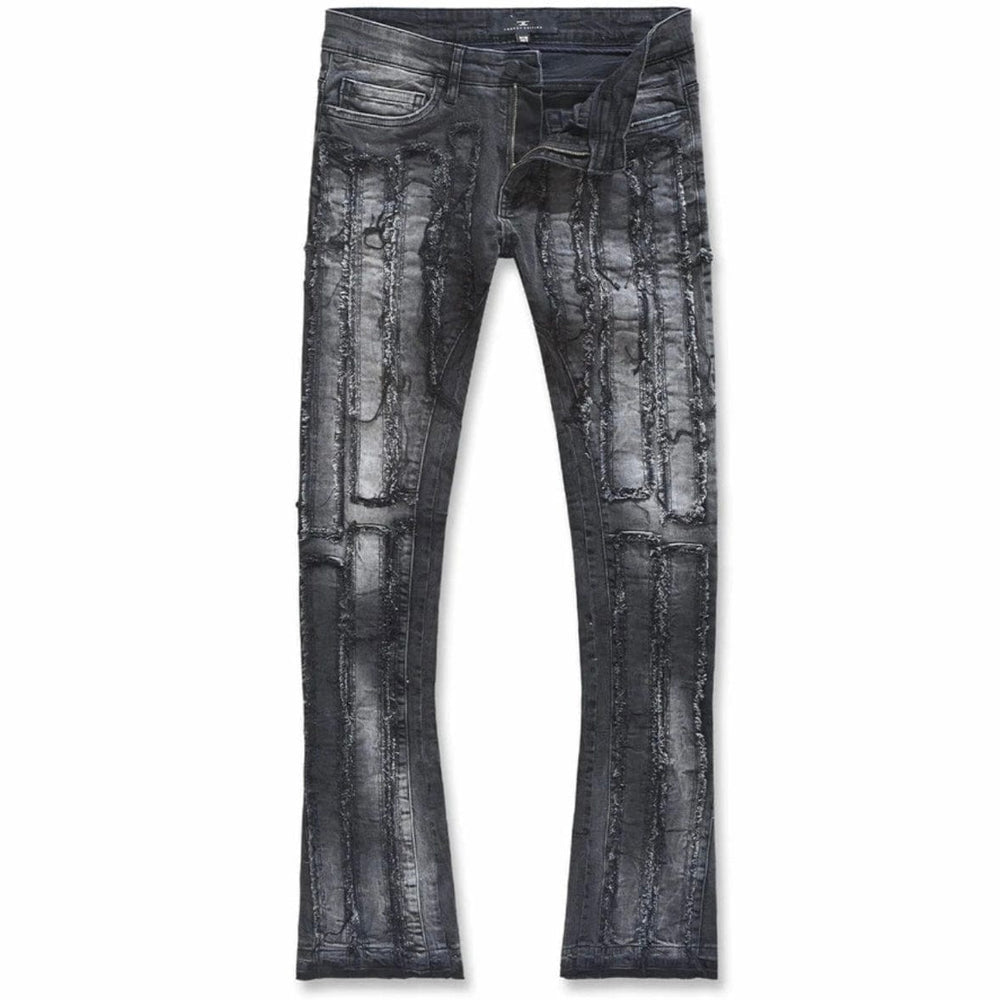 JORDAN CRAIG ROSS STACKED BRAZEN DENIM (INDUSTRIAL BLACK) JRF1107