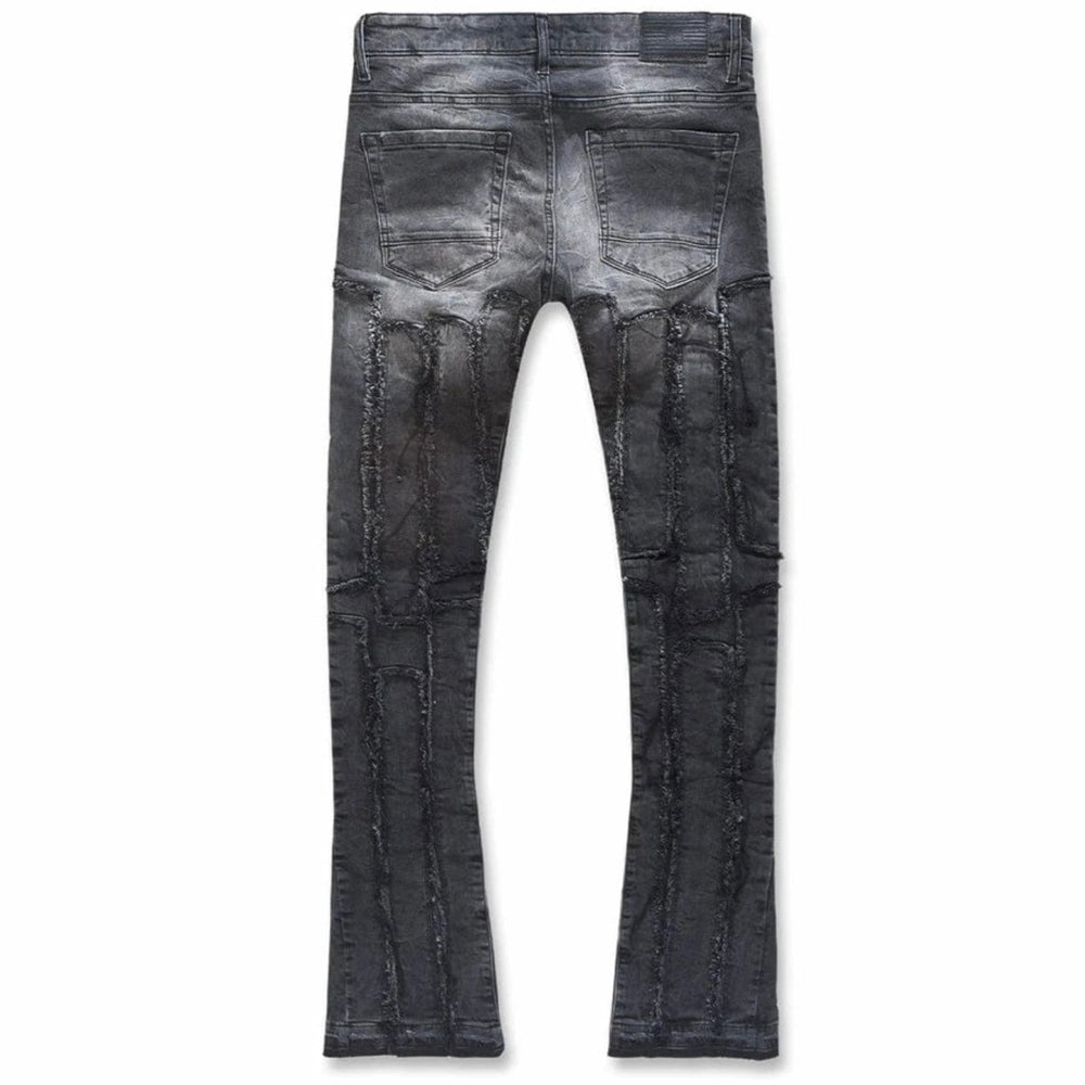 JORDAN CRAIG ROSS STACKED BRAZEN DENIM (INDUSTRIAL BLACK) JRF1107