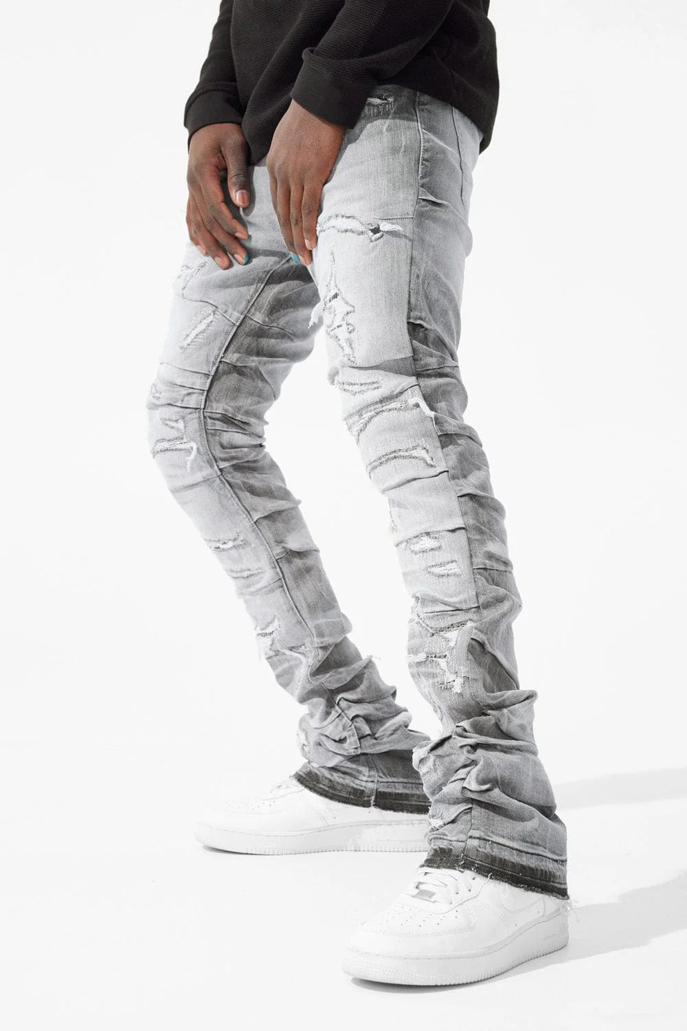 Jordan Craig / Martin Stacked Ripple Effect Denim