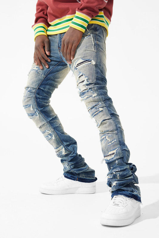 Jordan Craig / Martin Stacked Ripple Effect Denim