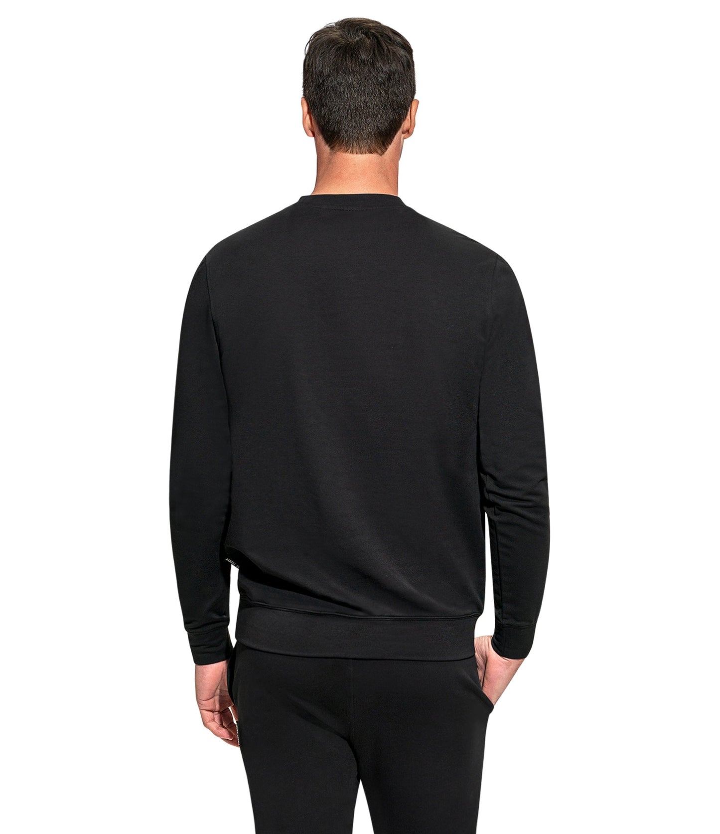 Messy Teddy Bancroft FT Crew Sweater - Black