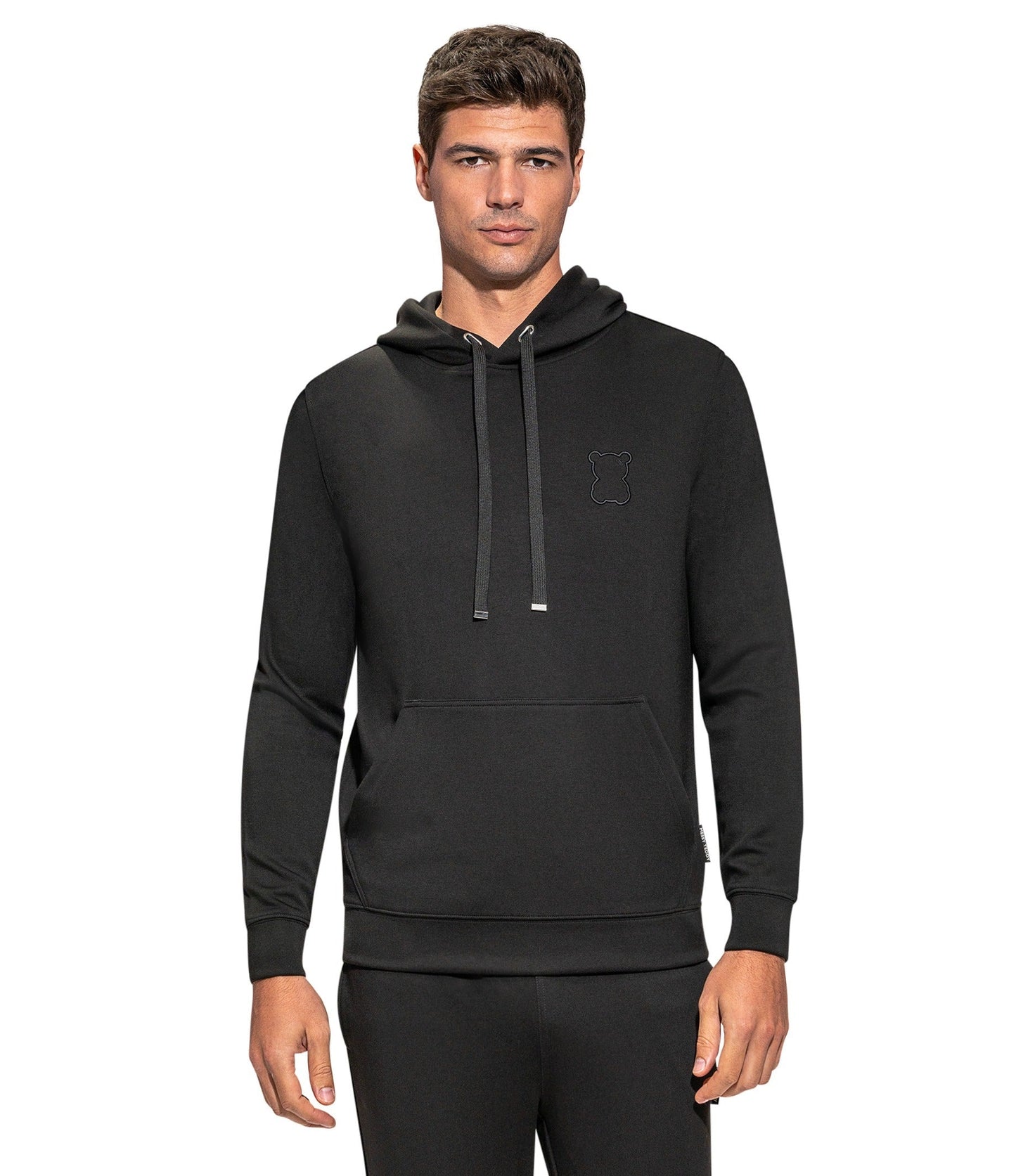 Messy Teddy Indiana Hoodie - Black