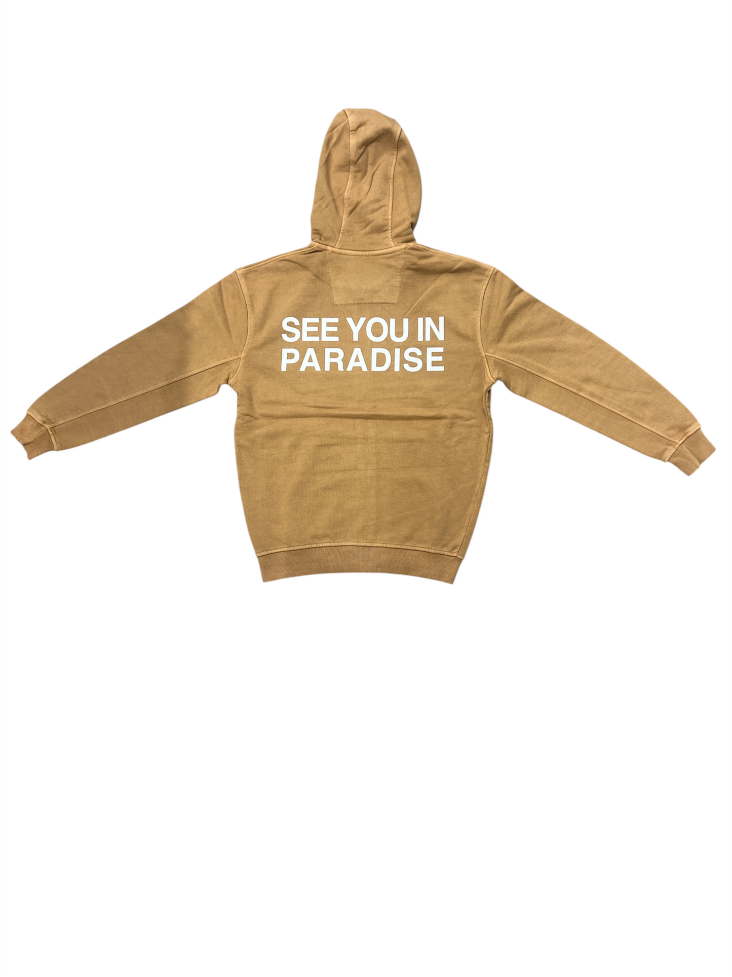 See You In Paradise Zip-Up Sweater -Mocha Wash
